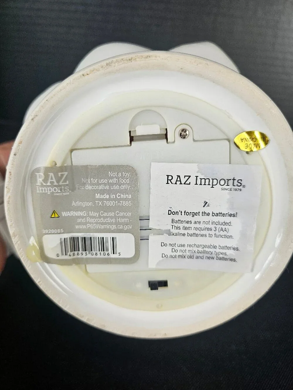 Raz Imports bring back